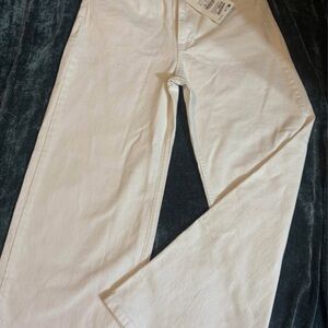 Pull&Bear Crisp White Denim Jeans
